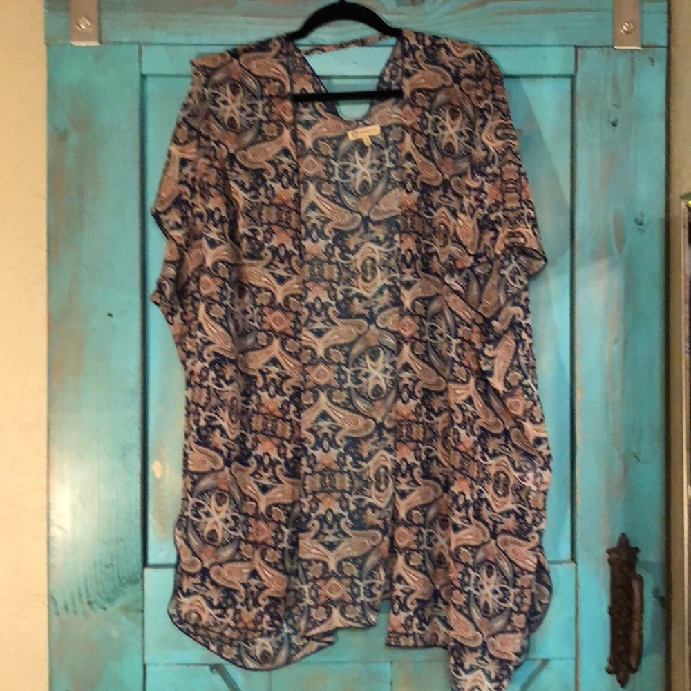Sheer kimono
